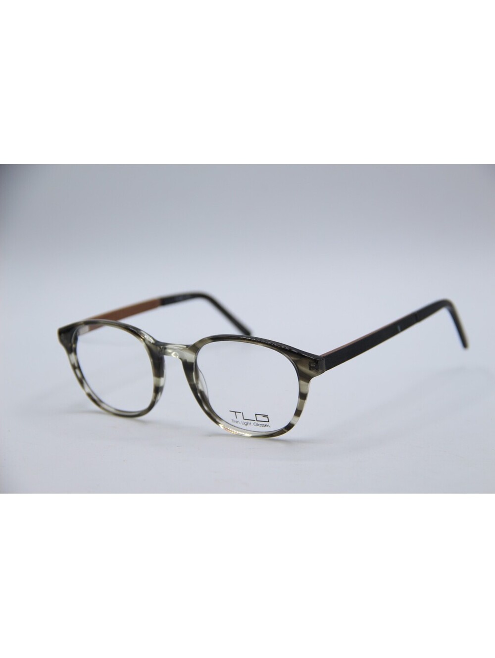 Tlg Thin Light Glasses Nu020 C01 Havana Brown Authentic Eyeglasses 47-20-145